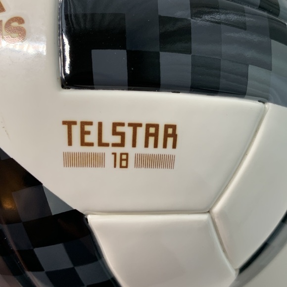 Rare Adidas Football Telstar 2018 FIFA World Cup Russia Match MINI Ball Size-1 - Picture 5 of 6